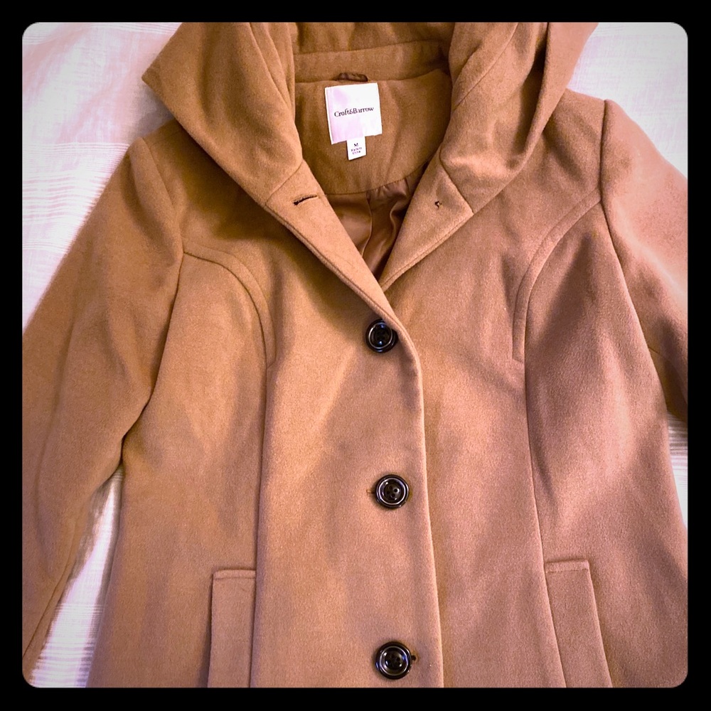 Croft and Barrow Pea Coat-Never Worn!!